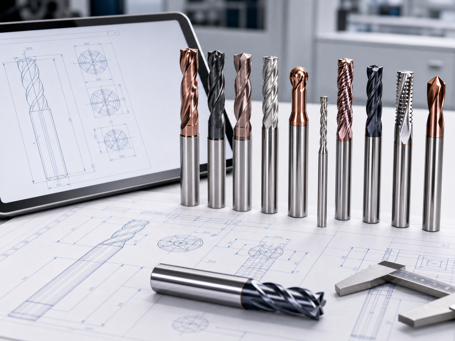 Custom carbide tool geometry