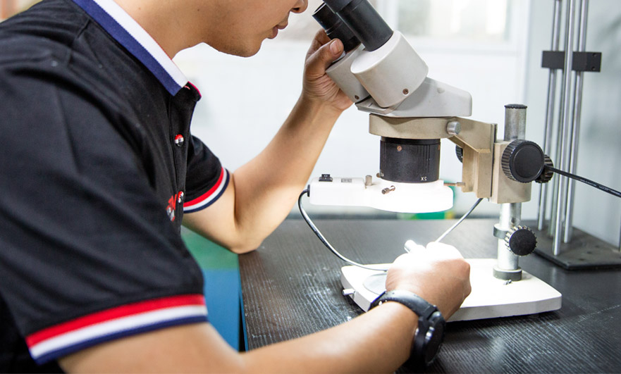 Carbide tool final quality inspection